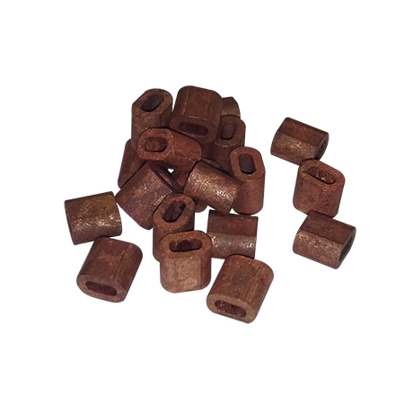 13 Manicotto rame per blocco fune da 2 mm - Osd gruppo Ecotech srl - Allontanamento piccioni,disinfestazione,HACCP, roditori